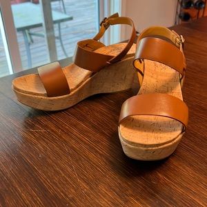 Kork-Ease wedge sandals size 10.  Never worn.